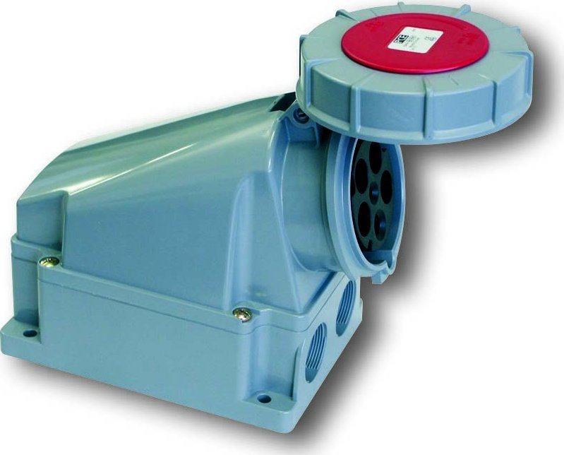 PCE Gniazdo stałe Power Twist 63A 400V 3P+N+Z bez dławika