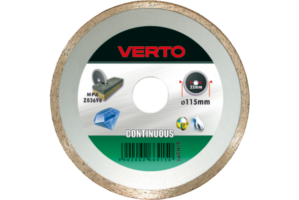 Verto Tarcza diamentowa 230x22,2mm pełna - 61H2P9