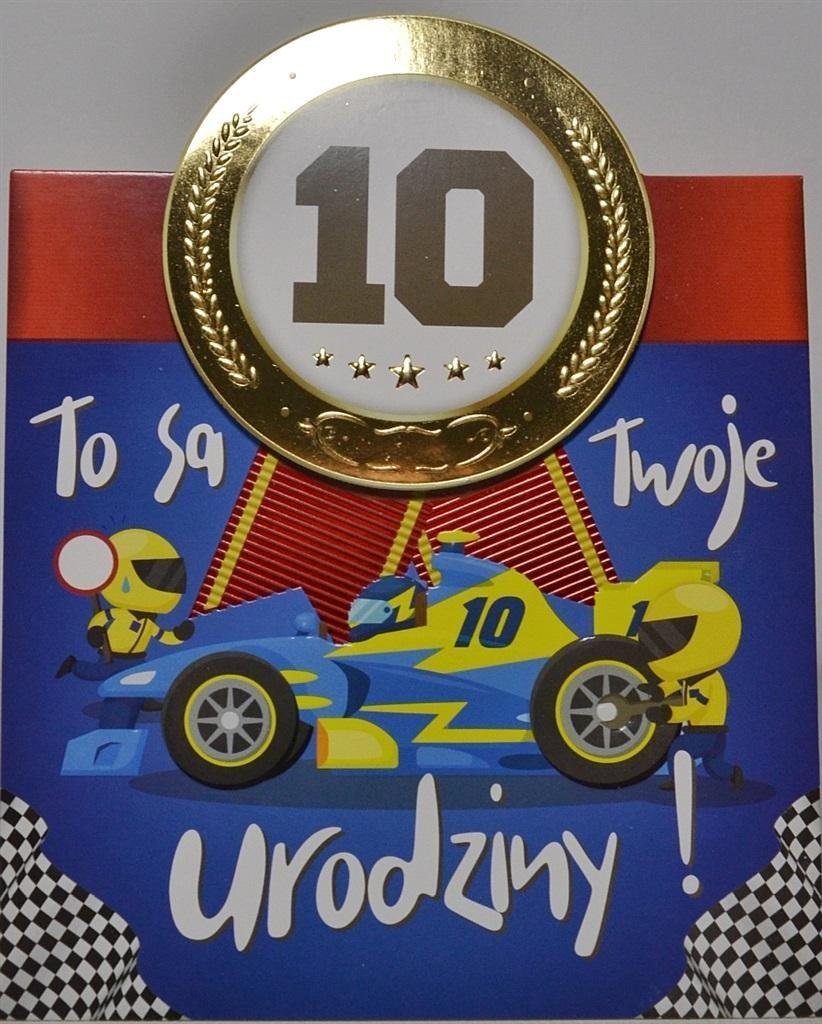 Yeku Karnet Urodziny 10