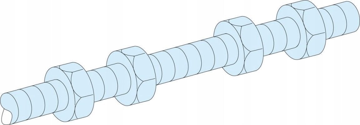 Schneider Electric Prisma Plus, System P, odstępniki do szyn kątowych LVS04691