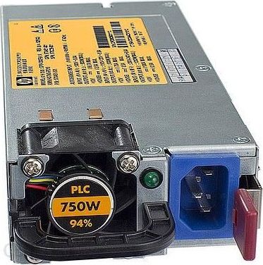 Zasilacz serwerowy HP Zasilacz Moc 750W, 12V, 80PLUS Gold - 512327-B21