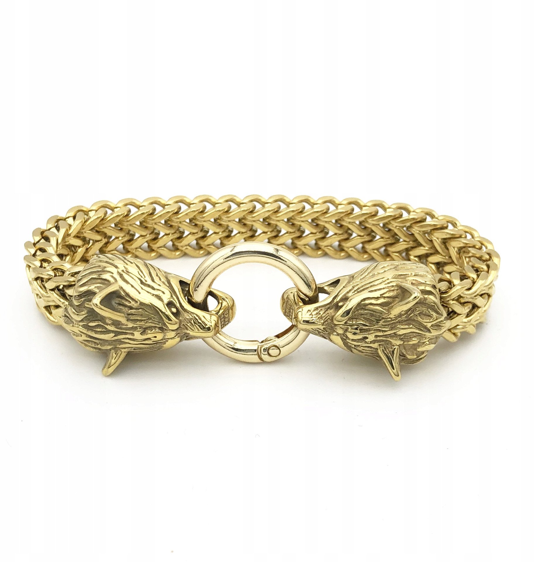 BRANSOLETA WIKINGÓW Wilki Nordycka Amulet 316L 439