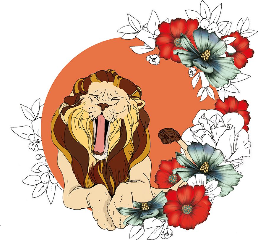 Clear Creation Karnet Swarovski kwadrat Lew (CL1426)