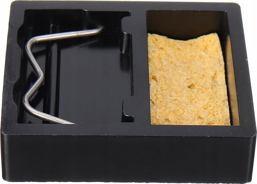 Rosfix PODSTAWKA STOJAK UCHYWT NA LUTOWNICE Z GĄBKĄ DO CZYSZCZENIA GROTU CZYŚCIK