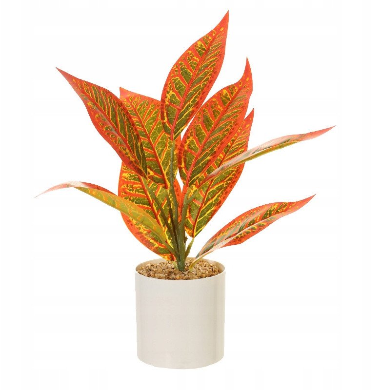 SZTUCZNA Roślina W DONICZCE REALISTYCZNA 34cm KRZACZEK Bonsai DEKORACJA