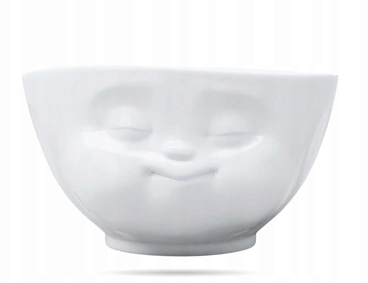 FIFTYEIGHT Schale 500ml - Mampfend weiß