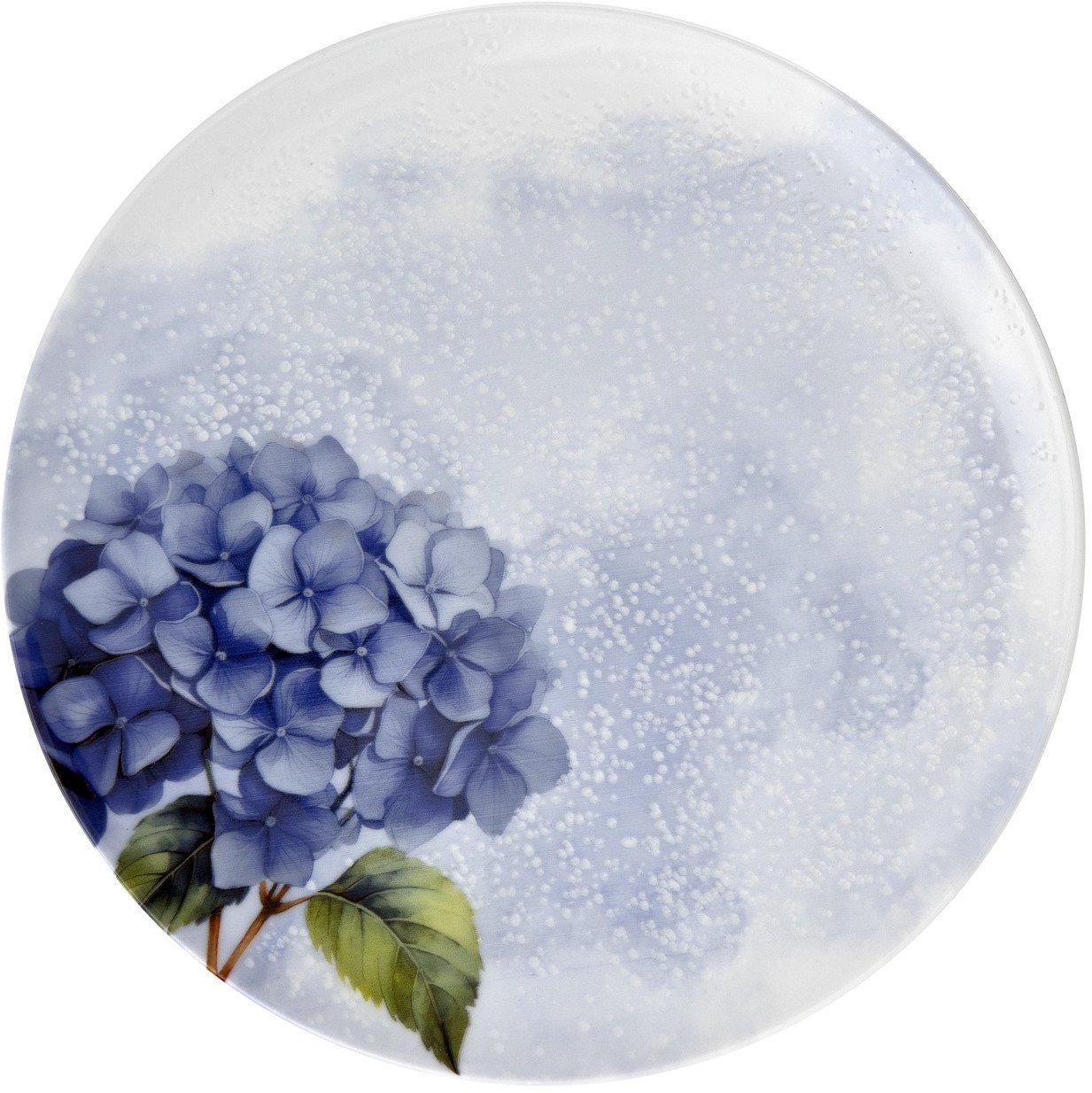 Talerz płytki obiadowy 28,5 cm Hortensja Blue 643KJ/9202