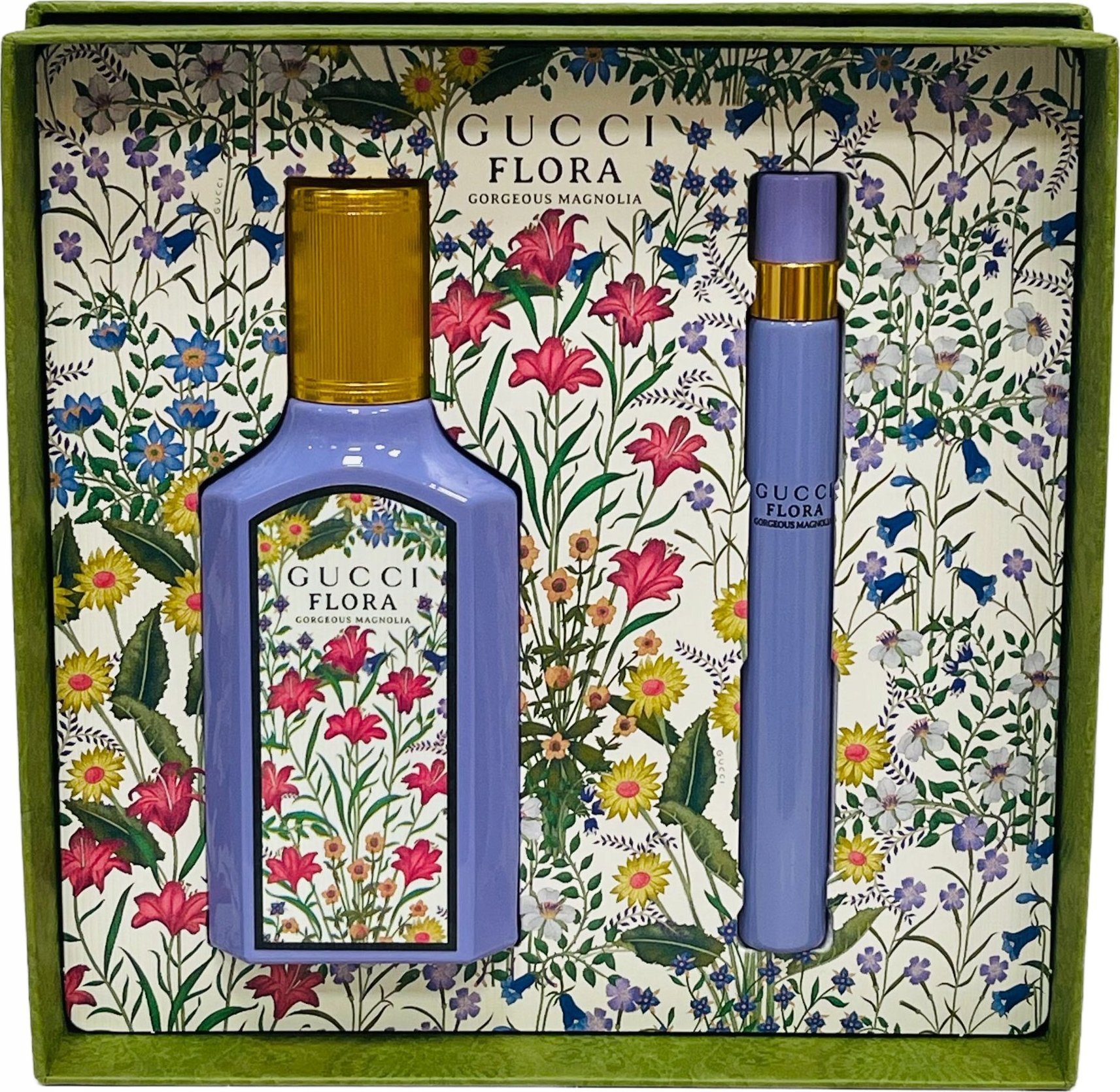Gucci GUCCI SET (FLORA GORGEOUS MAGNOLIA (W) EDP/S 50ML + TRAVEL SPRAY 10ML)