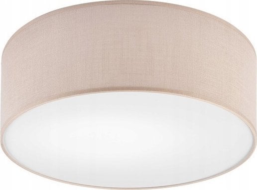 Lampa sufitowa Lamkur Lamkur Chester 48048 plafon lampa sufitowa koło 2x60W E27 beżowy/biały