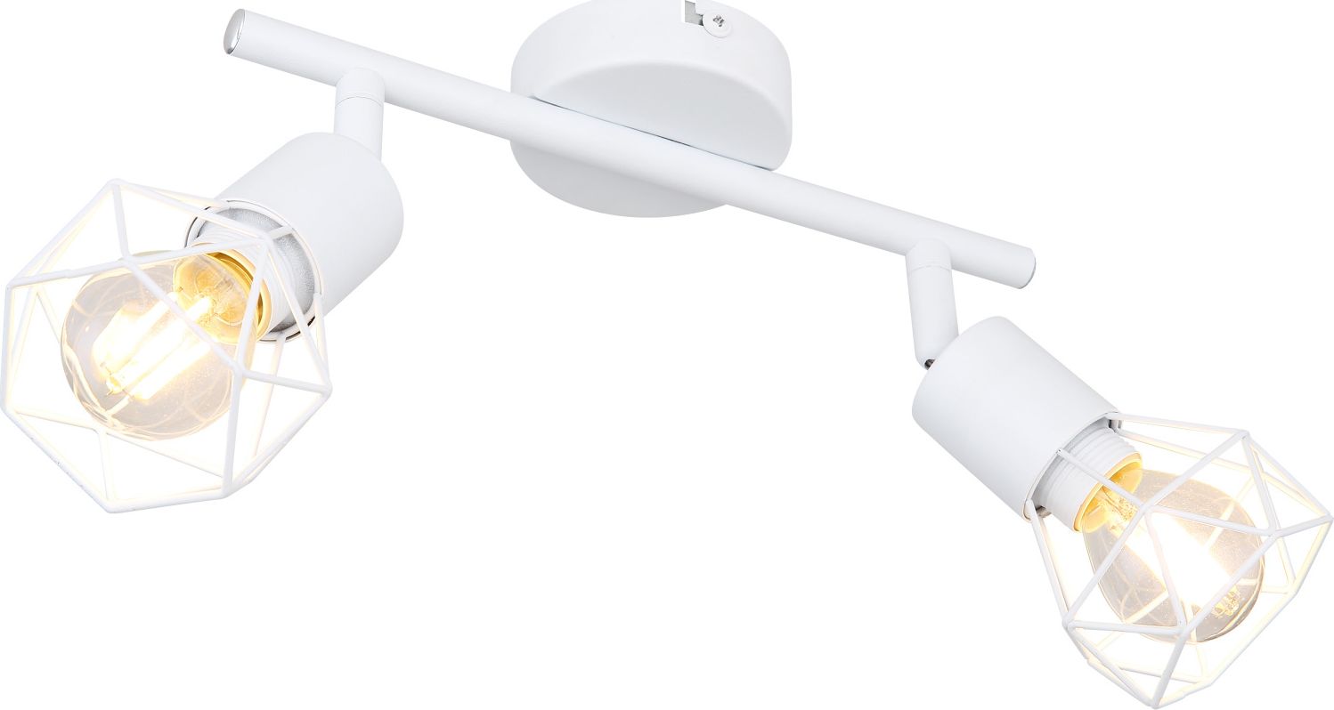 Lampa sufitowa Globo Spot natynkowy biały Globo XARA I 54802W-2