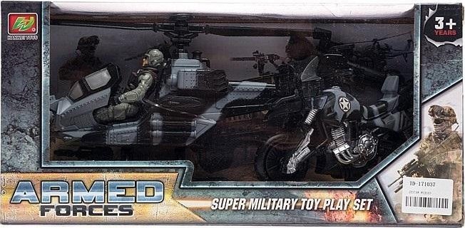 Pojazdy wojskowe z żołnierzem 33x16x12cm