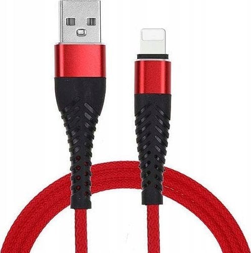Kabel USB Vega Lightning - 2 m Czerwony