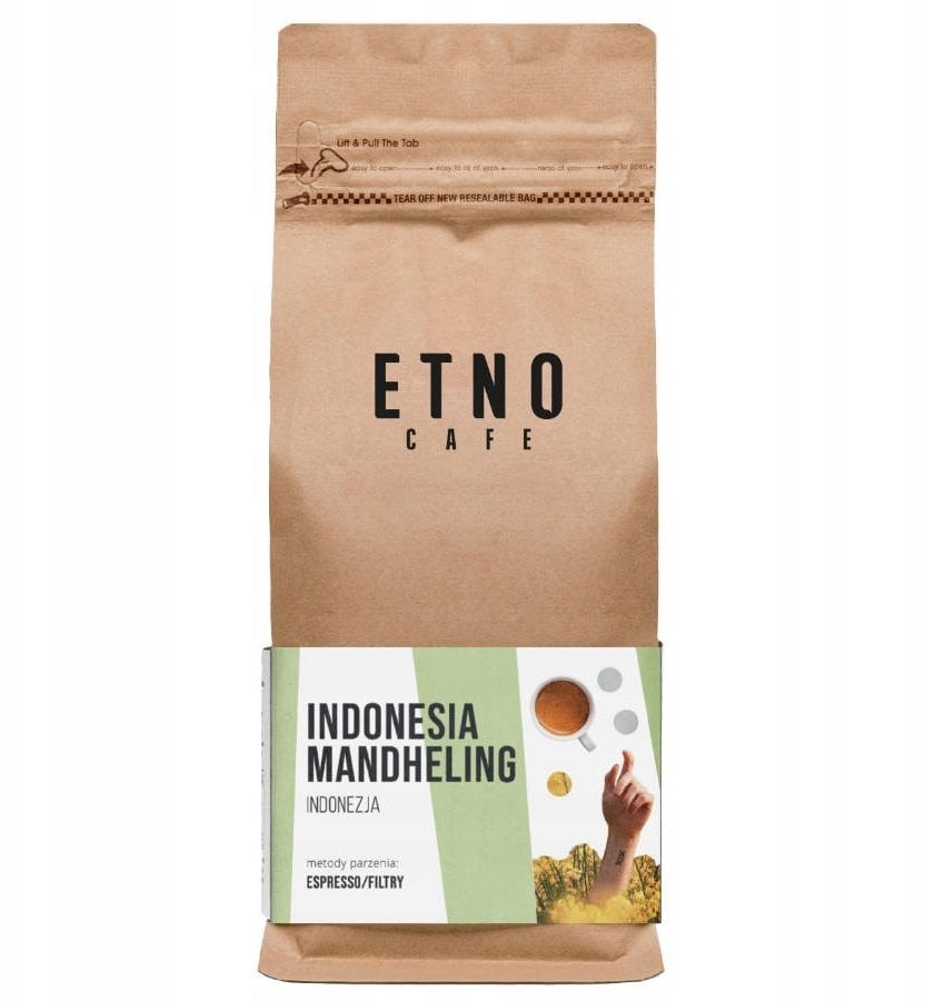 Kawa ziarnista Etno Cafe Kawa ziarnista Indonesia Mandheling 250g