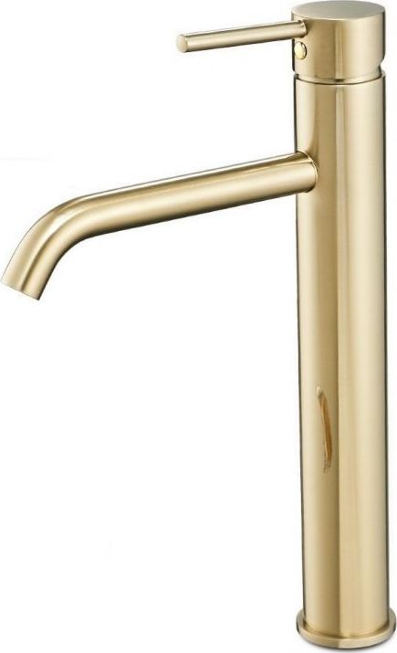 Bateria umywalkowa Rea Lungo stojąca złoty (REA-B9409)