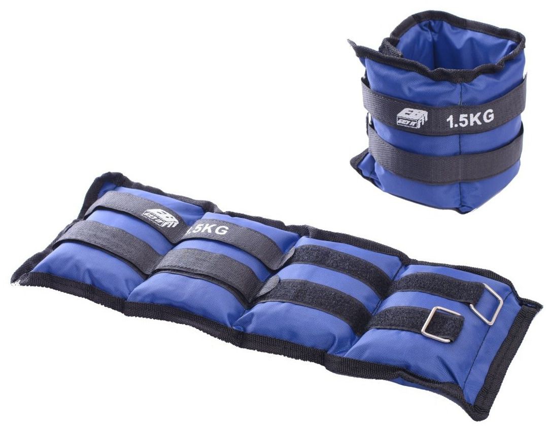 Eb Fit Obciążenie na przeguby niebieskie 3kg (2x1.5kg)