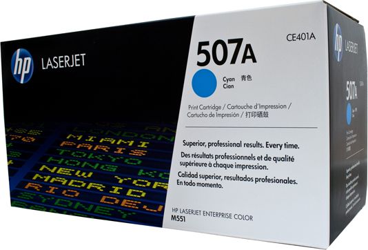 Toner HP 507A Cyan Oryginał (CE401A)