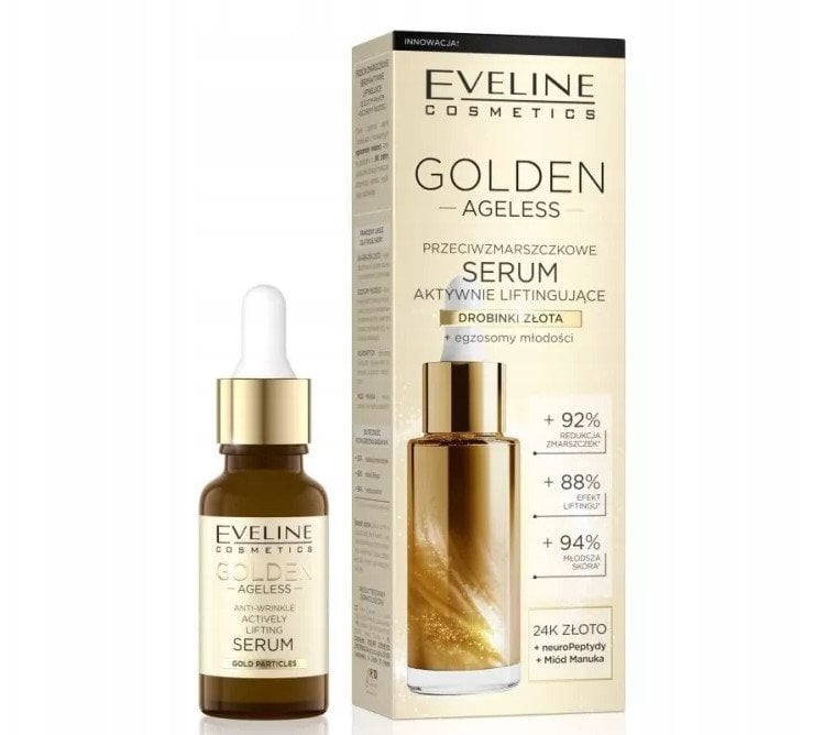 EVELINE GOLDEN AGELESS Serum liftingujące 18ml