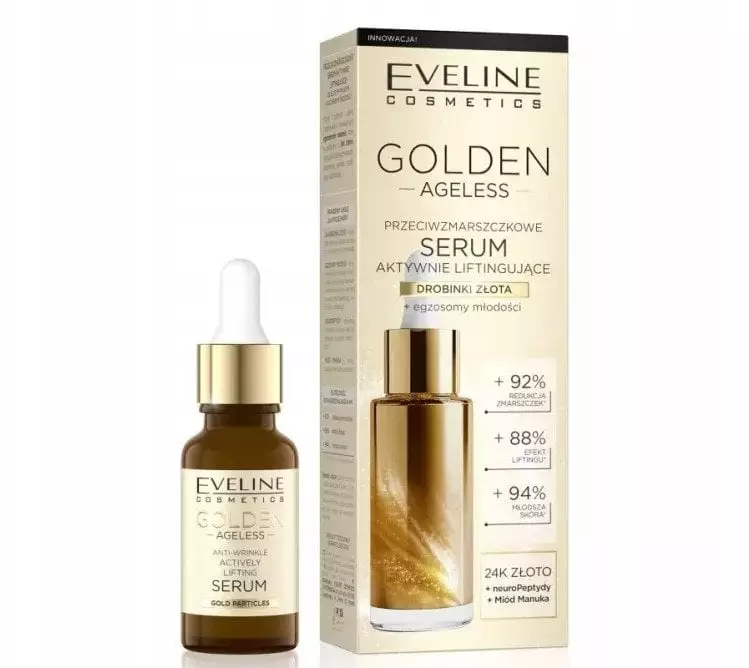 EVELINE GOLDEN AGELESS Serum liftingujące 18ml