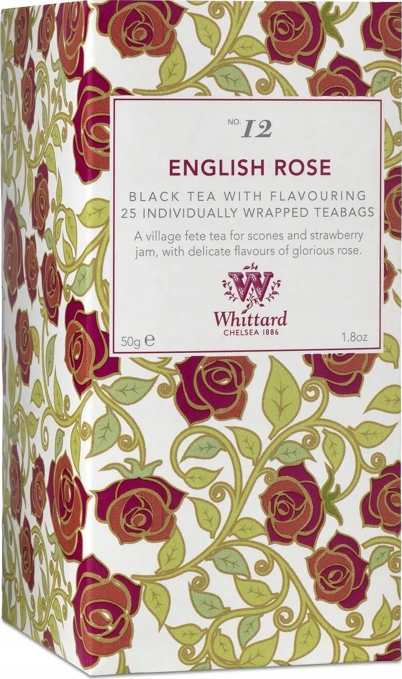 Yogi Tea Herbata czarna English Rose 25 torebek