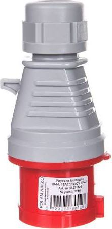 Tarel Wtyczka izolacyjna przenośna 32A 400V 4P IP44 szybkozłączne (3647-326)