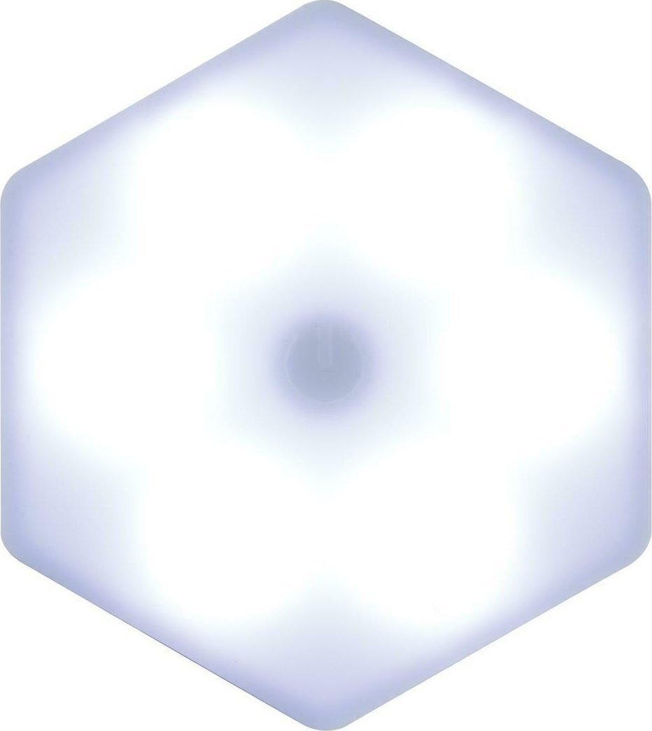 Intesi INTESI ZESTAW 6 LAMPEK ŚCIENNYCH HEXAGONAL 8,5X7,5CM