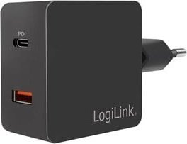Ładowarka LogiLink 1x USB-A 1x USB-C (PA0220)