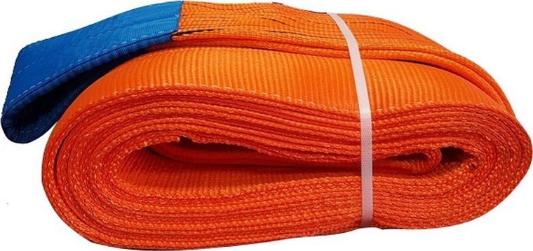 alOtex Dwuwarstwowe zawiesie pasowe, pętlowe, obciążenie 10 t (długość 8,5m)