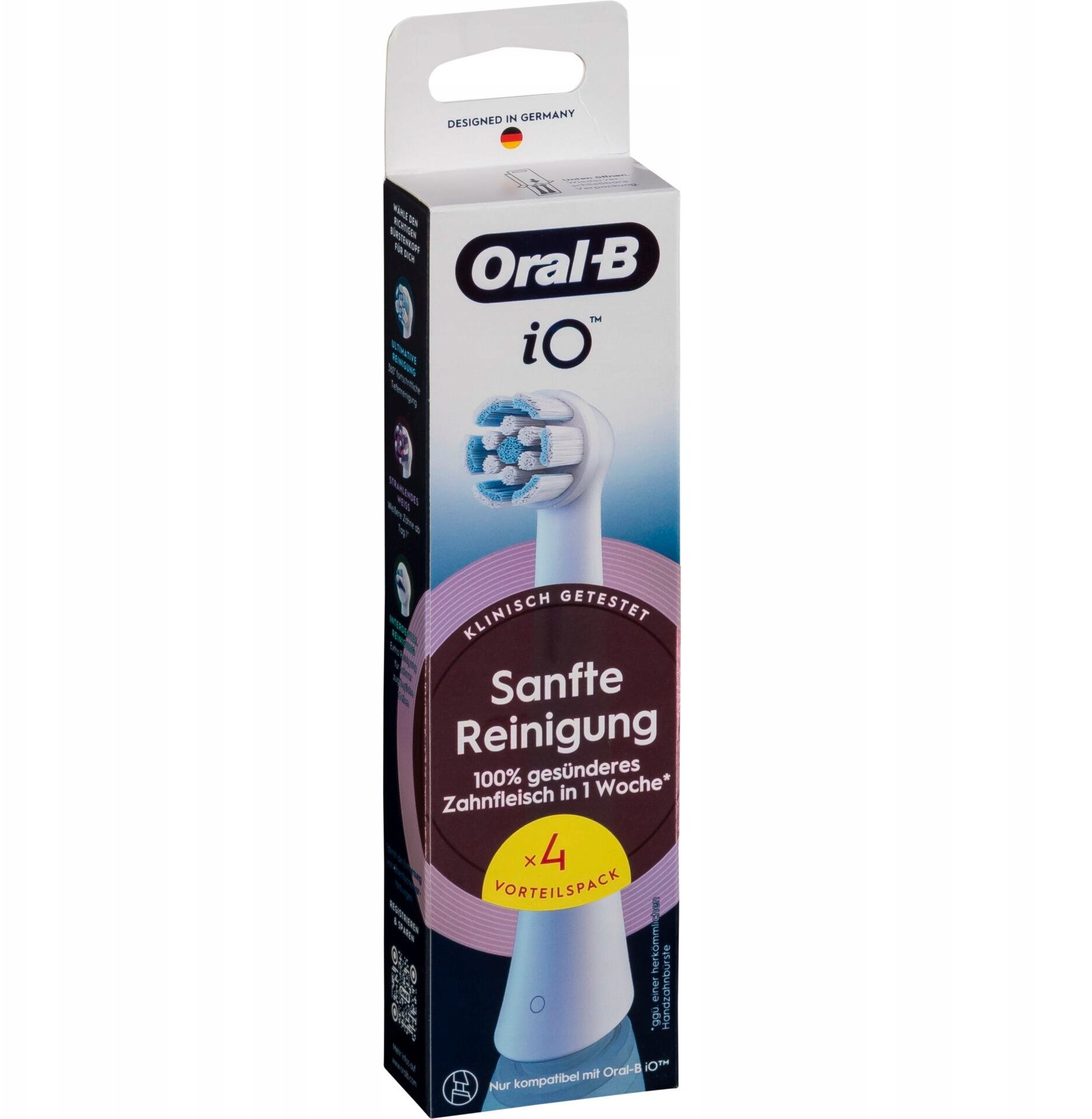Oral-B Sonic toothbrush head 8700216194877 / iO Sanfte Reinigung 4-Pack White