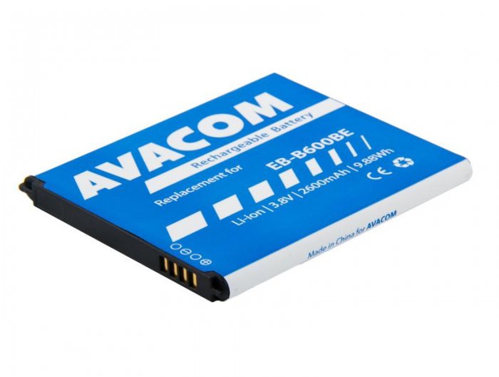 Bateria Avacom do Samsung Galaxy S4 Li-Ion 3,8V 2600mAh (zamiennik EB-B600BE) (GSSA-i9500-2600A)