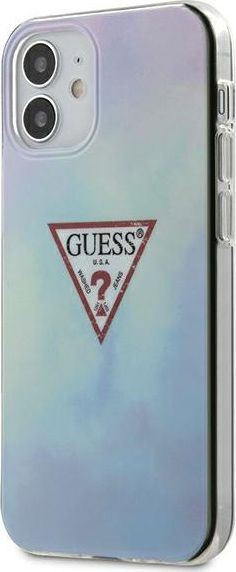 Guess Etui Guess GUHCP12SPCUMCGC02 do iPhone 12 mini 5,4 niebieski/blue hardcase Tie & Die Collection (111541) - om-70332