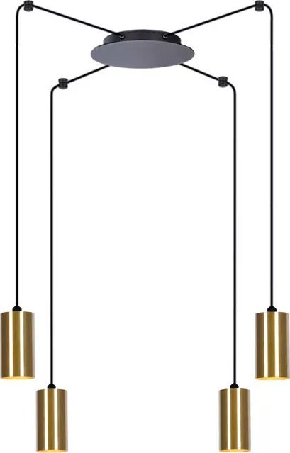 Lampa wisząca Lumes Industrialna lampa wisząca pająk - S785-Kolma