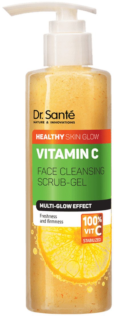 Dr. Sante Vitamin C Oczyszczający Peeling - Żel do Mycia Twarzy Dla Każdego Rodzaju Skóry 200ml