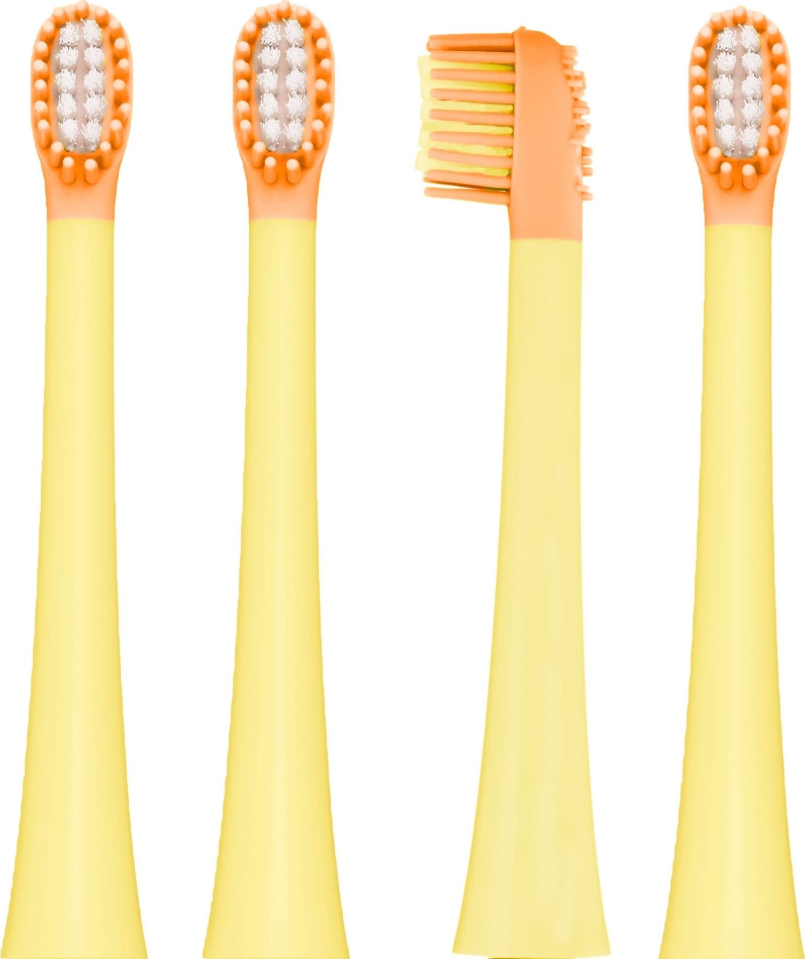 Końcówka Vitammy do szczoteczki sonicznej Dino Żółty 4szt.