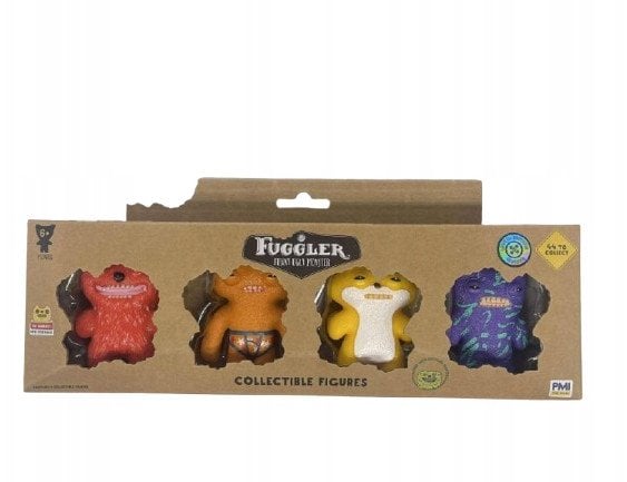 FUGGLER LIMITED EDITION 1.5 COLLECTIBLE FIGURES - 4 PACK VER. C