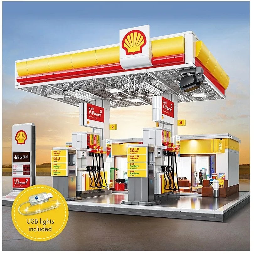 Jamara CaDA Shell Tankstelle Bricks 14+