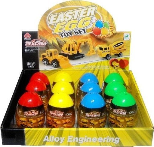 Auto w jajku budowlane MIX