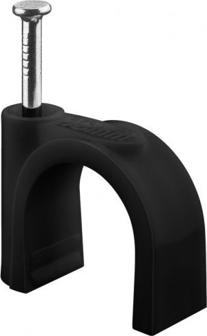 Organizer Goobay Obejma kablowa TechdatGeneralDiameterMET] mm, czarny - średnica 16 mm