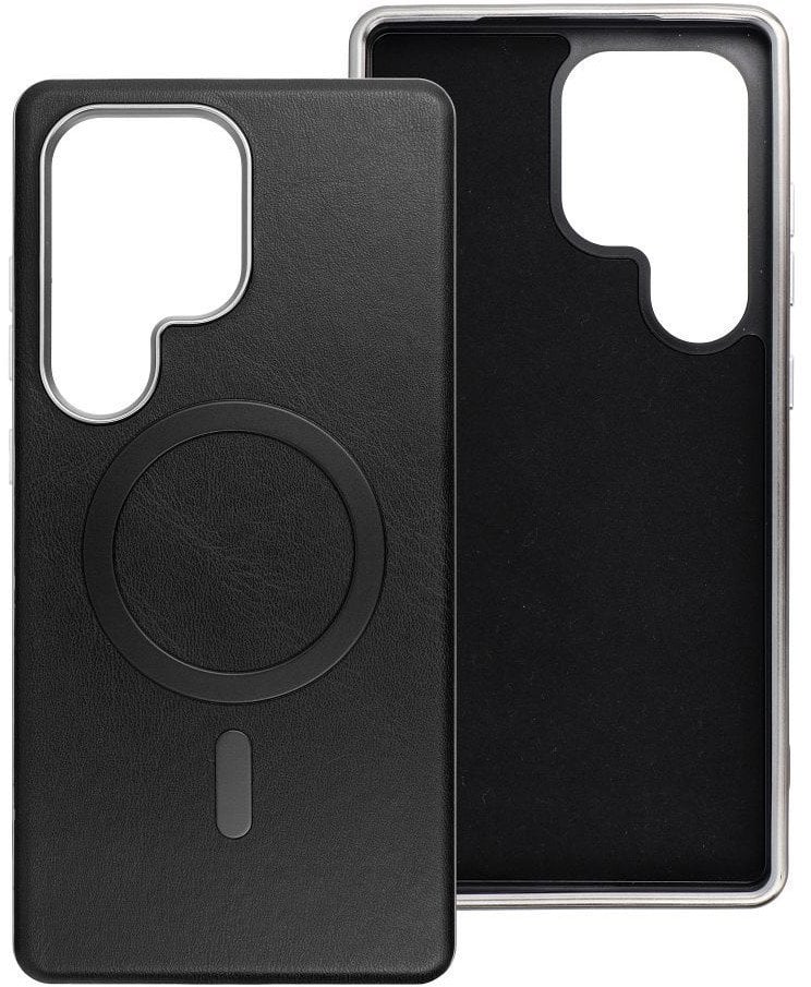 Futerał GENTLEMAN MAG COVER kompatybilny z MagSafe do SAMSUNG S25 FE czarny