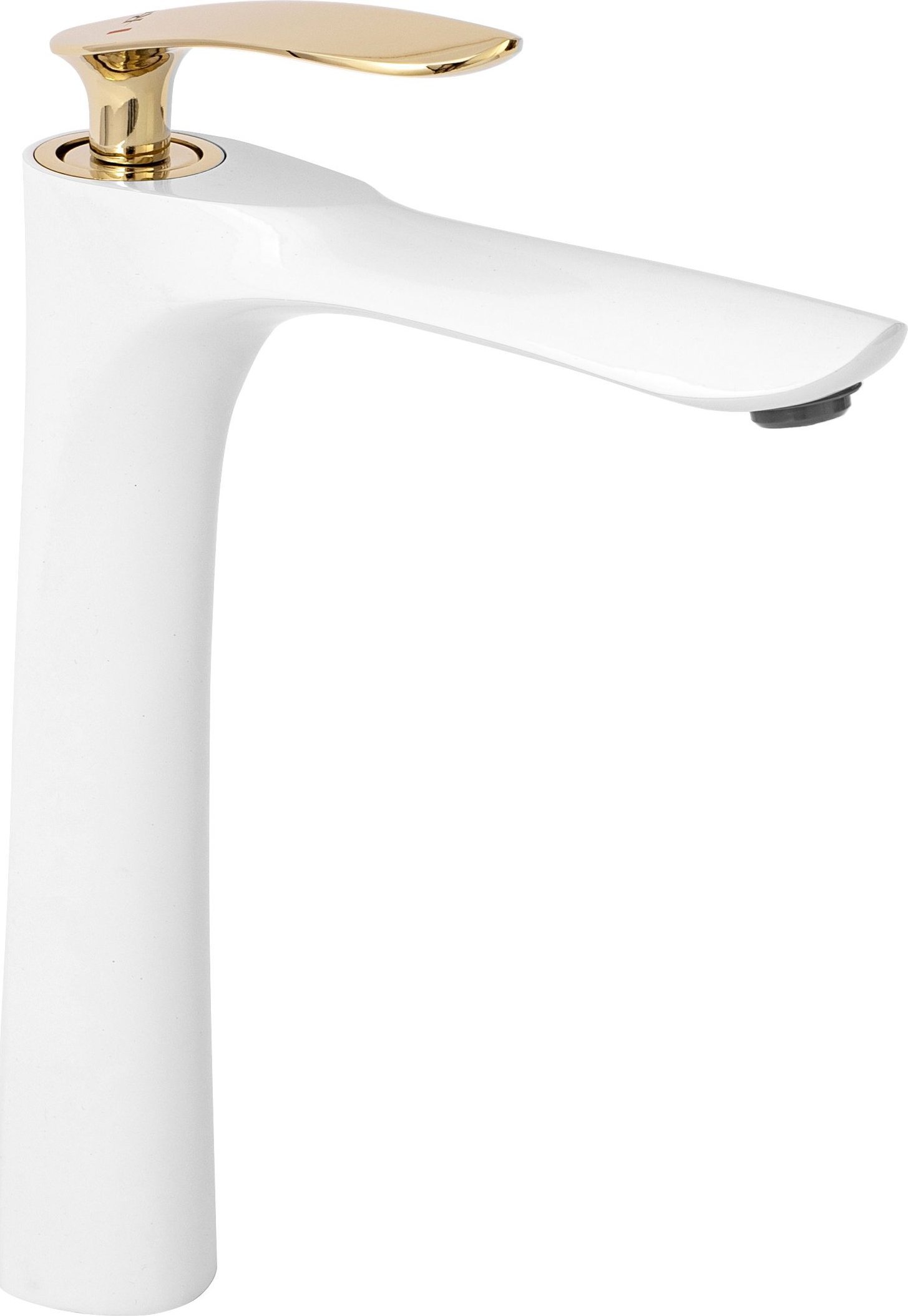 Rea Bateria Umywalkowa REA ORBIT Biało Złota Wysoka