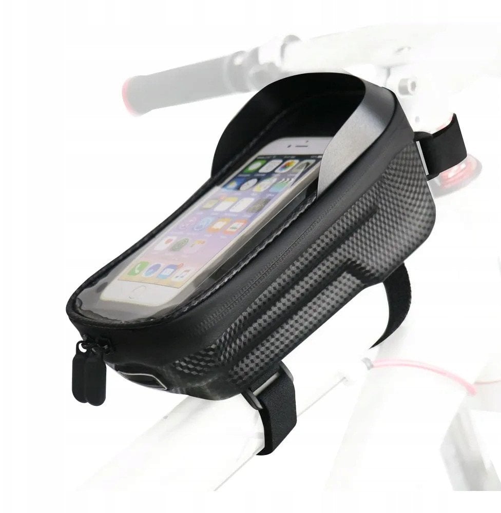 Torba rowerowa na ramę z zamkiem wodoodporna FSBFB-451 czarna