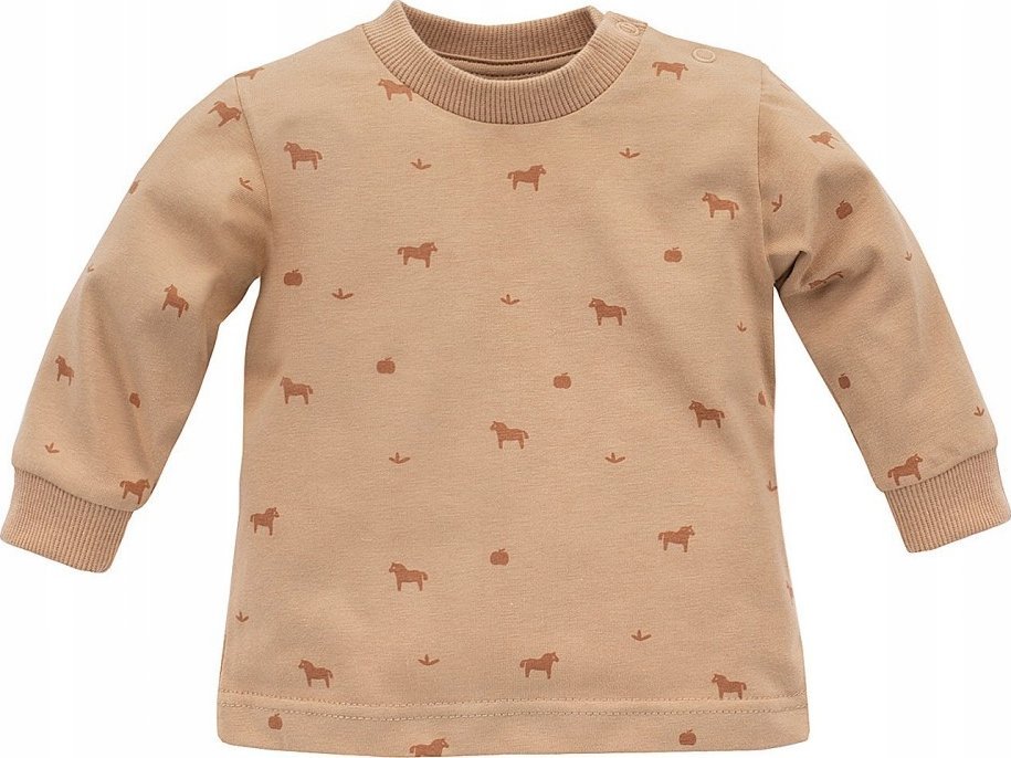 PINOKIO Bluzka z długim rękawem bawełniana dla dziecka Wooden Pony Pinokio 80