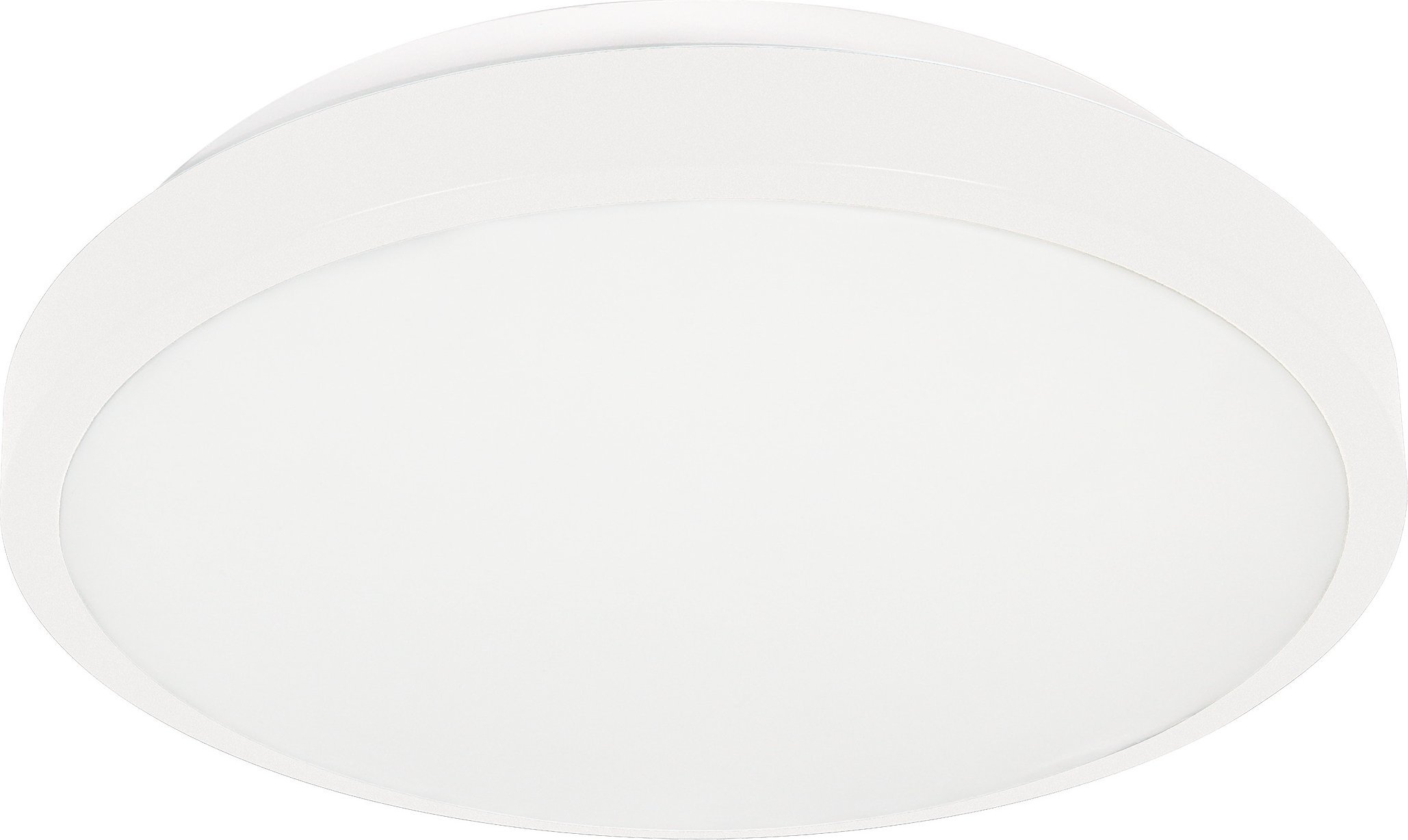 Lampa sufitowa Orno SELENE plafon 2xE27, max. 2x60W, czujnik mikrofalowy, IP54, biały