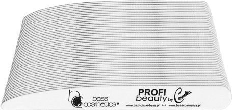 Bass Cosmetics Pilnik biały 200' - 50 szt. / Bass Cosmetics