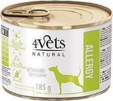 4Vets 4VETS NATURAL - Allergy Lamb Dog 185g