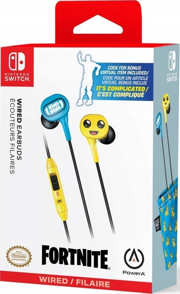 Słuchawki PowerA PowerA SWITCH Słuchawki przewodowe FORTNITE PEELY