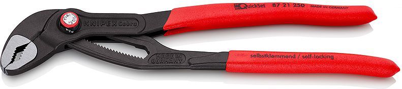Knipex Szczypce do rur Cobra QuickSet 25 - 300mm 11/4" (87 21 300)