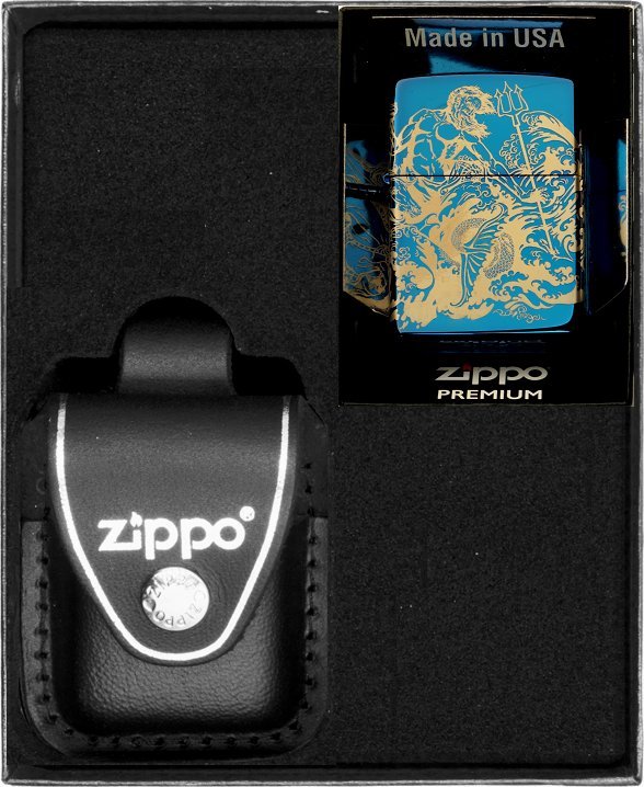 Zestaw ZIPPO Zapalniczka ATLANTIS DESIGN Prezentowy No3
