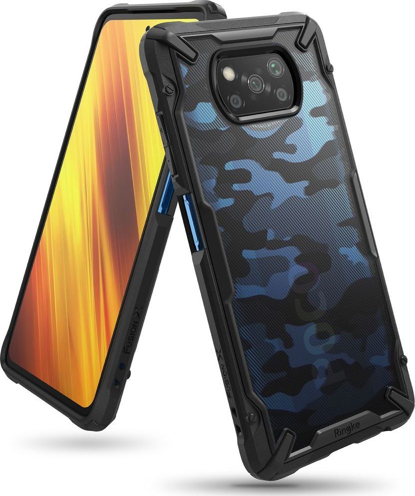 Ringke RINGKE FUSION X XIAOMI POCO X3 NFC CAMO BLACK