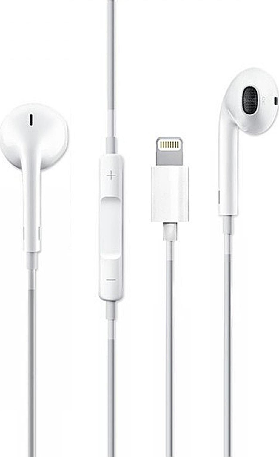 Słuchawki Zestaw słuchawkowy douszny ze złączem Lightning