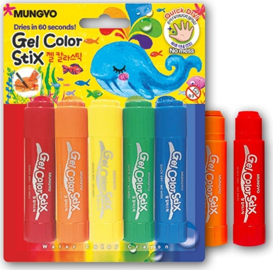 Kredki akwarelowe w sztyfcie 5 kolorów MUNGYO